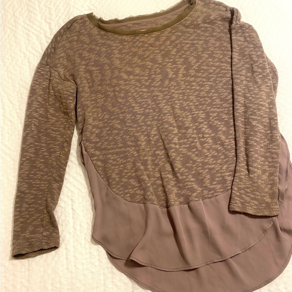 Brown Long Sleeve Shirt